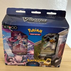Pokemon TCG Pokemon Go Mewtwo Melmetal V Battle Deck Set New